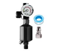 demaxiyad Manometro per Filtro Piscina | Separatore Trappola Acqua e Olio,Indicatore Pressione Filtro per Auto, Industria, Esterno