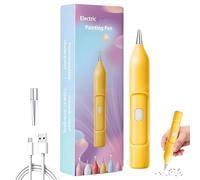 demaxiyad Penna di pittura con strass, penna a punti strass | calibrazione ricaricabile arte arte doto penne elettriche,Adsorption Vacuum Craft Project Maker portatile per adulti,