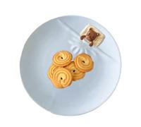 demaxiyad Piatti per torte | in ceramica con design a orso, per esposizione di hotel, sala da pranzo, cucina, antipasti per servire cibo degustazione