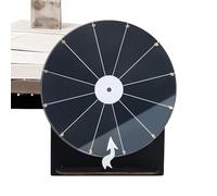 demaxiyad Ruota Spinner | 28 cm Ruota in Legno per Tombola Carnevale - Rotazione Gioco Famiglia Forniture per Premi Scuola Fiere Feste | Compleanno Adolescente Adulti Feste