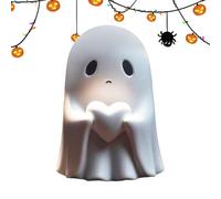 demaxiyad Statua del fantasma - decorazione da ufficio di Halloween a forma di fantasma | Pezzo Maestro per davanzale della finestra, ufficio, mensola e caminetto