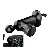 demaxiyad Supporto per telefono con clip per bocchetta di ventilazione, supporto per telefono da auto, girevole a 360 gradi, regolabile, con bracci a gancio estesi per auto, cruscotto, navigazione