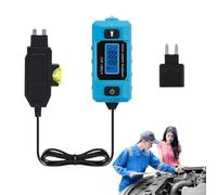 demaxiyad Tester per fusibili,Tester per fusibili per auto | Luce a LED, rilevatore di corrente digitale automatico del fusibile, alta precisione - Analizzatore portatile del tester di corrente