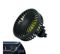 demaxiyad Ventilatore da auto portatile, ventilatore da tavolo potente con forte 5 V, ventilazione compatta 5 V USB per veicoli e casa nelle giornate calde