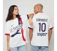 Dembélé / No. 10 / PSG Nike Away Stadium 2024/25 bianco L
