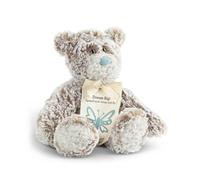 DEMDACO 5004870023 Mini Giving Bear Dream Big Brown and White 6 x 5 Inch Polyester Bead Plush Stuffed Animal