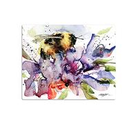 DEMDACO Dean Crouser Bumblebee - Puzzle da 120 pezzi, in cartone, colore: Giallo e Viola