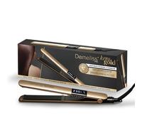 Demeliss SAINT ALGUE - Piastra per capelli Kera-GOLD, 2 in 1, liscia e fibbia
