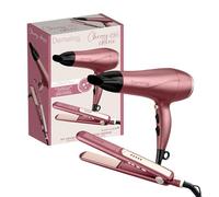 Demeliss SAINT ALGUE - Set completo per capelli + piastra per capelli, collezione esclusiva Cherry Sweetheart