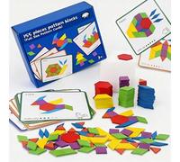 Dementia Memory Care Activity Puzzle - 155 pezzi di grandi dimensioni giochi di memoria in legno per anziani, regali per la cura della memoria, 12 carte con motivo a doppia faccia e custodia
