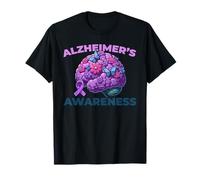 Demenza Malattia - Supporto Consapevolezza Alzheimer Maglietta