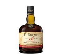 El Dorado, Rum 12 Years Old, 700 ml, Aroma di Frutta Secca, Miele e Caramello con Uva Passa, Note Legnose, Fruttate e Speziate, Invecchiato 12 anni in Guyana in Botti exBourbon, Idea Regalo, 40% Vol.