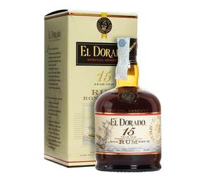 Demerara Distillers 15 Year Old Special Reserve El Dorado Rum 0,7 ℓ, Astucciato