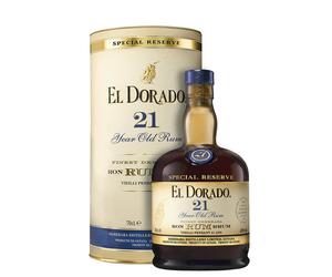 Demerara Distillers 21 Year Old Special Reserve El Dorado Rum 0,7 ℓ, Astucciato