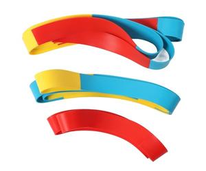 Demeras Anelli Bersaglio per Scheggiature da Golf in Silicone Colorato per Strumenti di Pratica con Maggiore Precisione dello Swing Set di 3 Anelli