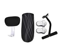 Demeras Bici per Bicicletta Schienale per Bambini Sedile Posteriore Cuscino per Schienale Bracciolo Poggiapiedi Set di Accessori per Bici da Bicicletta