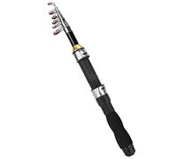 Demeras Lure Canna da pesca telescopica canna da pesca portatile zattera Canna da pesca per pesca d'acqua dolce (1,5 m) forniture per la pesca