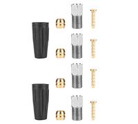 Demeras Connettore Oliva per Bicicletta Set di Tubi Flessibili per Cavo BH59 per Bicicletta Connettore per Oliva Inserti per bulloni di Collegamento Ket per Accessori per Biciclette