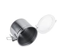 Demeras Contenitore per caffè in Acciaio Inossidabile Contenitore per caffè per Zucchero (M)