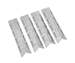 Demeras Copertura per Bruciatori per Griglia, Resistente, Facile da Pulire, 4 Accessori per Griglia, Efficace Universale per Barbecue