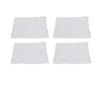 Demeras Copertura per Rete Barriera per Uccelli da Giardino, Fori Fini, Riutilizzabile, Lavabile, Confezione da 4 Barriere Protettive per Cespugli di Mirtilli (1,2 * 1,4 m)