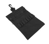 Demeras Custodia per Porta Tee con Tasca con Zip Design Spazioso per Giocatori di Golf 7,87x5,51 Pollici