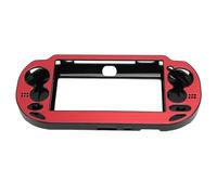 Demeras Custodia Protettiva per Console di Gioco Impermeabile Antiurto per 1000 1000 - Design Durevole in Lega di Alluminio ABS Maggiore Sicurezza (Rossa)