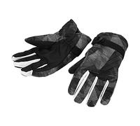 Demeras da Sci Ispessiti Antiscivolo Regolabili Impermeabili per Sport Sulla, Escursionismo, Materiale in Pile di Nylon, Set di 2 (Grigio)