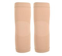 Demeras Elasticità Supporto del Gomito, Protezione del Braccio in Fibra di Poliuretano Color Pelle per Pallacanestro(Gomiti Elastici (Colore della Pelle) M)