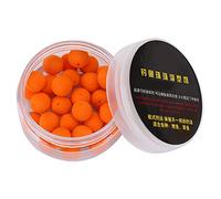 Demeras Esca da Pesca alla Carpa 30 pz 10/12 mm Odore up Esca da Pesca alla Carpa Perline Galleggiante Palla Alimentatore Esche Carpa Artificiale(Patata Dolce arancione10MM)