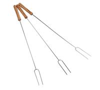 Demeras Forchette per Barbecue in Acciaio Inox, Design Ergonomico