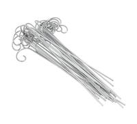 Demeras Ganci per Etichette per Piante da 60 Pezzi Indicatori da Giardino in Acciaio Inossidabile per Un'organizzazione Efficace del Giardino e il Monitoraggio delle Piante 200 Mm