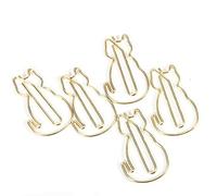 Demeras Graffette a Forma di Gatto, Clip Metalliche Durevoli