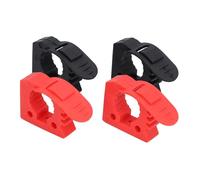 Demeras Kit di Montaggio con Morsetto in Gomma, Morsetto in Gomma, Versatile, Facile da Installare, 4 Pezzi per Veicoli di Emergenza