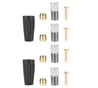 Demeras Kit di tubi flessibili per cavi freno BH59 per bicicletta, oliva e inserti di connessione in ottone per mountain bike, MTB e bici da strada.