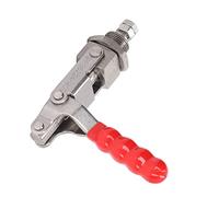 Demeras Morsetto a Levetta Manuale, Superficie Zincata Morsetto a Levetta Push Pull a 180° Corsa 2,6" Argento Antiscivolo 701 Libbre