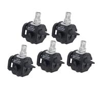 Demeras Morsetto Perforante Isolante, Connettore della di Diramazione Principale da 1 KV, Ignifugo Sigillato Senza Peeling per l'illuminazione di Ponti (JJC-3)