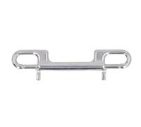 Demeras Moschettone a Doppia estremità, Clamp/Holder per Immersione a Doppia estremità in Acciaio Inossidabile 316 Resistente e Impermeabile Multifunzionale per le Immersioni Subacquee