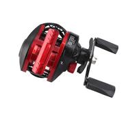 Demeras Mulinello Baitcaster, Mulinello da Pesca a Lancio Lungo in Metallo Compatto per la Pesca Sul Ghiaccio (Mano sinistra)