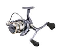 Demeras Mulinello da Spinning, Mulinello da Pesca in Metallo Affidabile Facile da Usare per Acqua Salata (KM3000)