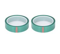 Demeras Nastro Isolante Elettrico, Semi Trasparente Resistente Alle Alte Temperature Multifunzionale 2 Pezzi 25 Mm Larghezza Lunghezza Nastro Isolante Verde per Telaio