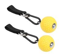 Demeras Palla con Impugnature per Trazioni Attrezzatura per L'allenamento del Braccio Durevole e Compatta per il Fitness Domestico Acciaio Inossidabile 304 + Nylon + EVA 1 Set