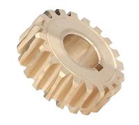 Demeras Parte di Ricambio Durevole in Ottone con Ingranaggio a Vite Senza Fine per Spazzaneve 20T 1-7/8 Pollici Diametro Esterno per Gold Huskee