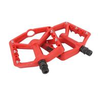 Demeras Pedali per Bicicletta Pedali Piatti per Bicicletta in Fibra di Nylon Allargata a Doppio Cuscinetto Leggeri Antiscivolo per Ciclismo