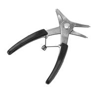 Demeras Pinza per Anelli Elastici a Doppio Scopo, Strumento Durevole per Anelli Elastici Interni Ed Esterni, 1 Pezzo, Design Compatto per Riporlo Facilmente