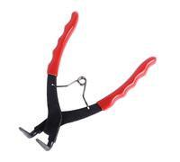 Demeras Pinza per Anelli Elastici, Pinza per Anelli Elastici Piegati, Serraggio Flessibile Professionale 7 Pollici 90 Gradi, Anti Caduta, Acciaio Al Carbonio Ad Alta Efficienza per Uso Industriale