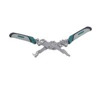 Demeras Pinza per Crimpare Cavi, Pinza Spelafili 18 in 1 Ad Alta Durezza Blocco di Sicurezza per Fai da Te