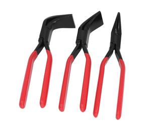Demeras Pinza per Piegare la Lamiera, Pratica, Durevole, Set di Pinze Pieghevoli a Mano da 3 Pezzi, Elevata Durezza, Ganascia da 45-90 Gradi per Piegare la Lamiera