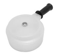 Demeras Raccoglitore di Polveri per a Tazza, Design Robusto della Maniglia della Ciotola per la Polvere della a Tazza da 125 Mm di Diametro Trasparente Multifunzionale per Trapano Elettrico