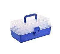 Demeras Scatola per Attrezzatura da Pesca Custodia in plastica per Holer 3 Strati per Accessori per Attrezzatura da Pesca